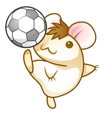 サッカーハムスター イラスト素材 Kmsysフリー素材集 ハムスターのイラスト 絵一覧 Naver まとめ