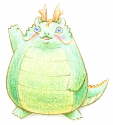 デブドラゴン イラスト素材 Kmsysフリー素材集blog