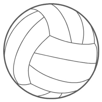 バレーボールの球 イラスト素材 Kmsysフリー素材集blog