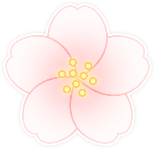 桜の花マーク素材 Kmsysフリー素材集blog